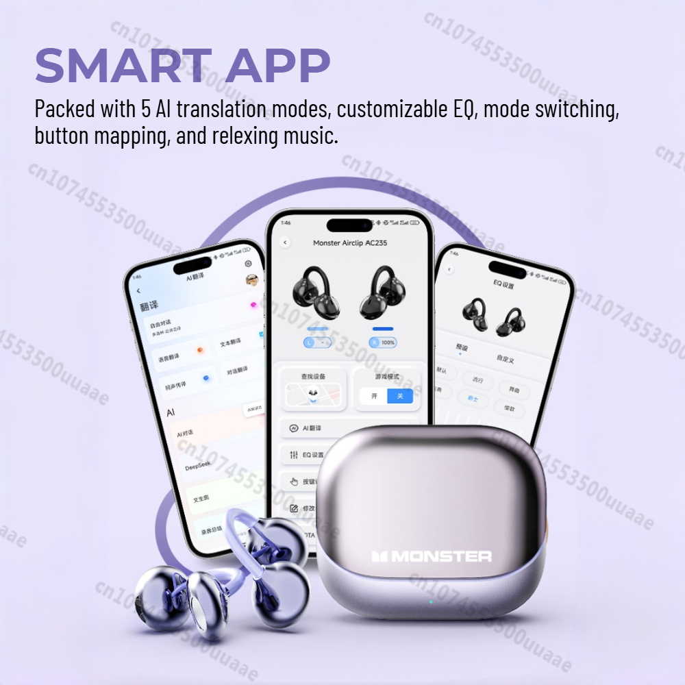 Monster AirClip AC235, earbud  - Earphones ulasan dan harga