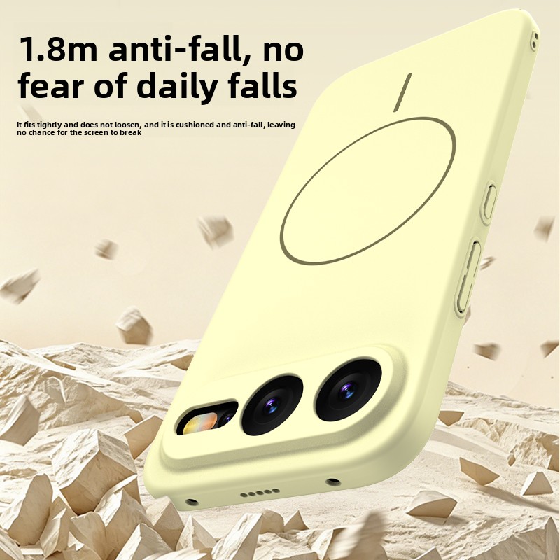 Silikon Cair Mewah Matte Lembu - Liquid Silicone Magnetic Phone Case ulasan dan harga