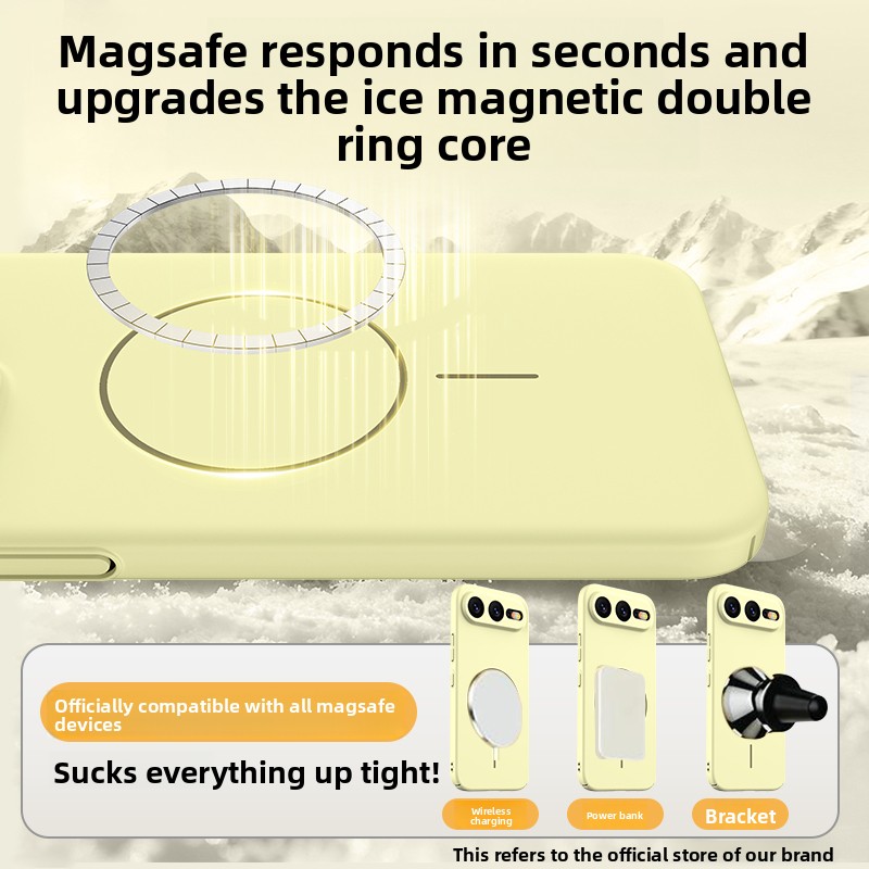Silikon Cair Mewah Matte Lembu - Liquid Silicone Magnetic Phone Case ulasan dan harga