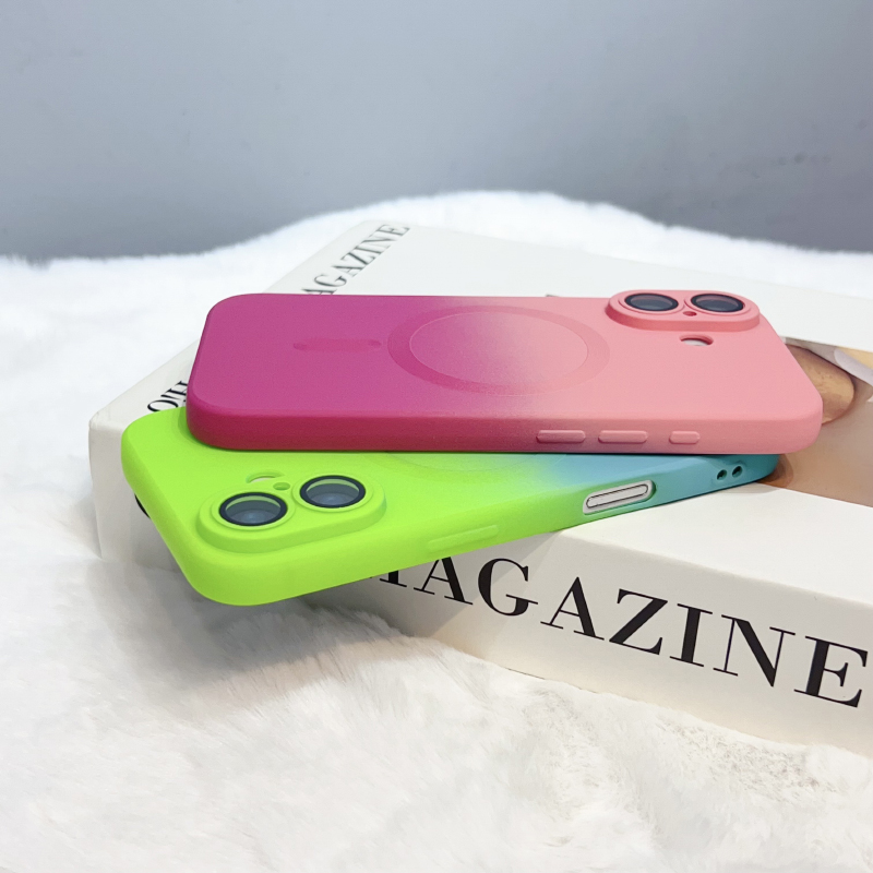 Casing Ponsel Magnetik Silikon - Liquid Silicone Magnetic Phone Case ulasan dan harga