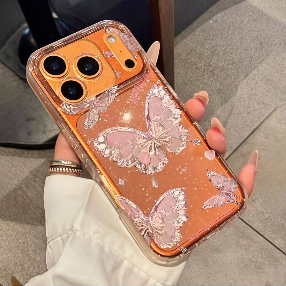 Casing Ponsel Glitter Transpar - Clear Shockproof Bumper Case ulasan dan harga