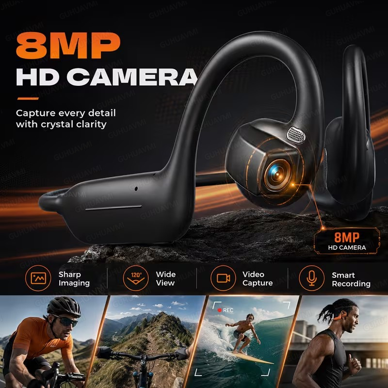 Headset Kamera 8MP Terbaru unt - Earphones ulasan dan harga