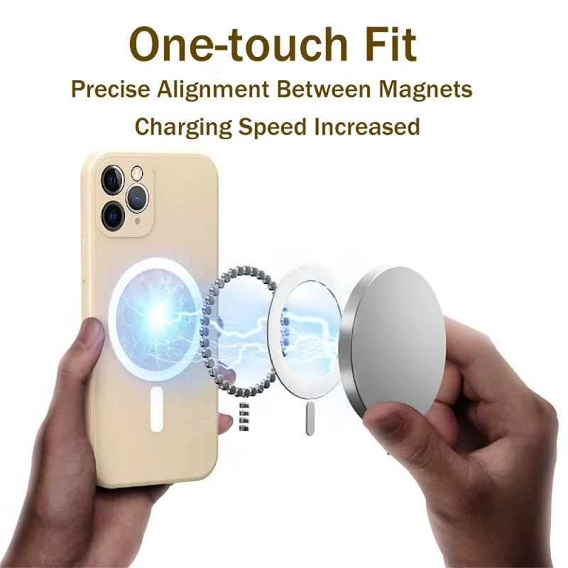 Casing Ponsel Magnetik Silikon - Liquid Silicone Magnetic Phone Case ulasan dan harga